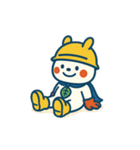 まるぴょん現場スタイル（個別スタンプ：8）