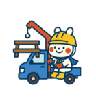 まるぴょん現場スタイル（個別スタンプ：9）