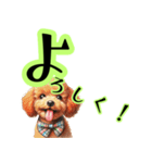 トイプードルのきまぐれ気分♪（個別スタンプ：18）