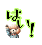 トイプードルのきまぐれ気分♪（個別スタンプ：27）