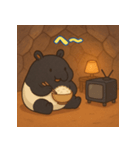 ぽっちゃりまるバク（個別スタンプ：5）
