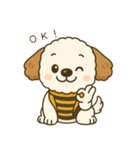イヌのペチくん（個別スタンプ：4）