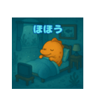 ぽっちゃりまるタツノオトシゴ（個別スタンプ：24）