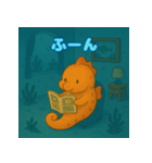 ぽっちゃりまるタツノオトシゴ（個別スタンプ：31）