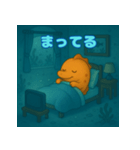 ぽっちゃりまるタツノオトシゴ（個別スタンプ：36）