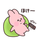 ずっと使える♡ポンコツうさぎの日常（個別スタンプ：5）