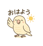 まるっとサザナミインコの日常（個別スタンプ：21）