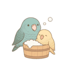 まるっとサザナミインコの日常（個別スタンプ：28）