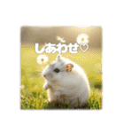 ハムスターこもちの日常（個別スタンプ：4）