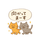 ゆるねこたちのほんわか毎日スタンプ①（個別スタンプ：16）