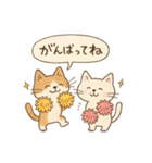 ゆるねこたちのほんわか毎日スタンプ①（個別スタンプ：25）