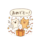 ゆるねこたちのほんわか毎日スタンプ②（個別スタンプ：35）
