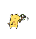 動くしょぼいキリン（個別スタンプ：20）