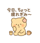 ももくま（ISFJ）の日常ステッカー（個別スタンプ：25）
