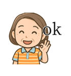 おばちゃんの思いやり便り（個別スタンプ：5）