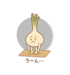 ヨガする野菜（個別スタンプ：21）