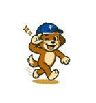 熱血野球ワンちゃん⚾コーイケルホンディエ（個別スタンプ：2）