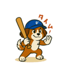 熱血野球ワンちゃん⚾コーイケルホンディエ（個別スタンプ：18）