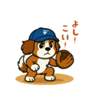 熱血野球ワンちゃん⚾コーイケルホンディエ（個別スタンプ：22）