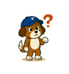 熱血野球ワンちゃん⚾コーイケルホンディエ（個別スタンプ：37）