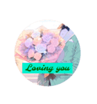 薔薇の花束といっしょに感謝を伝えたい（個別スタンプ：6）