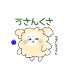関西弁トイプードルあるあるスタンプ（個別スタンプ：3）
