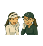 高爾夫雜貨店-我們的球隊-ゴルフ（個別スタンプ：15）
