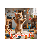 かわいい子猫の毎日がいっぱい！（個別スタンプ：15）