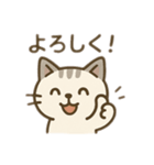 愛猫があなたの気持ちを可愛く伝えます！（個別スタンプ：5）