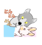 おちゃめなオオカミ（個別スタンプ：8）