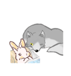 おちゃめなオオカミ（個別スタンプ：10）
