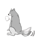 おちゃめなオオカミ（個別スタンプ：25）