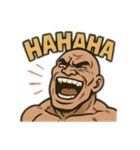 筋肉で語る男（個別スタンプ：13）