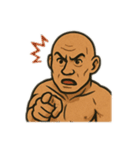 筋肉で語る男（個別スタンプ：36）