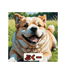 ゆるかわ犬スタンプ（個別スタンプ：30）