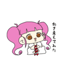 ぐるぐるおめめの女の子（個別スタンプ：9）