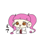 ぐるぐるおめめの女の子（個別スタンプ：12）