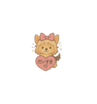 Cute Yorkshire Terrier  Sticker（個別スタンプ：2）