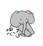 ゾウさん可愛いだぞ！（個別スタンプ：17）
