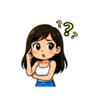 私の率直な彼女（個別スタンプ：34）