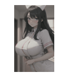 看護女子写真（個別スタンプ：2）