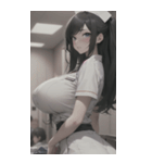 看護女子写真（個別スタンプ：4）
