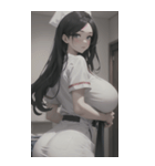看護女子写真（個別スタンプ：7）