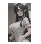看護女子写真（個別スタンプ：10）