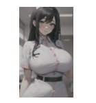 看護女子写真（個別スタンプ：11）