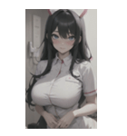 看護女子写真（個別スタンプ：17）