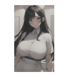 看護女子写真（個別スタンプ：19）