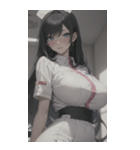 看護女子写真（個別スタンプ：22）
