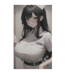 看護女子写真（個別スタンプ：24）