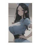 看護女子写真（個別スタンプ：32）
